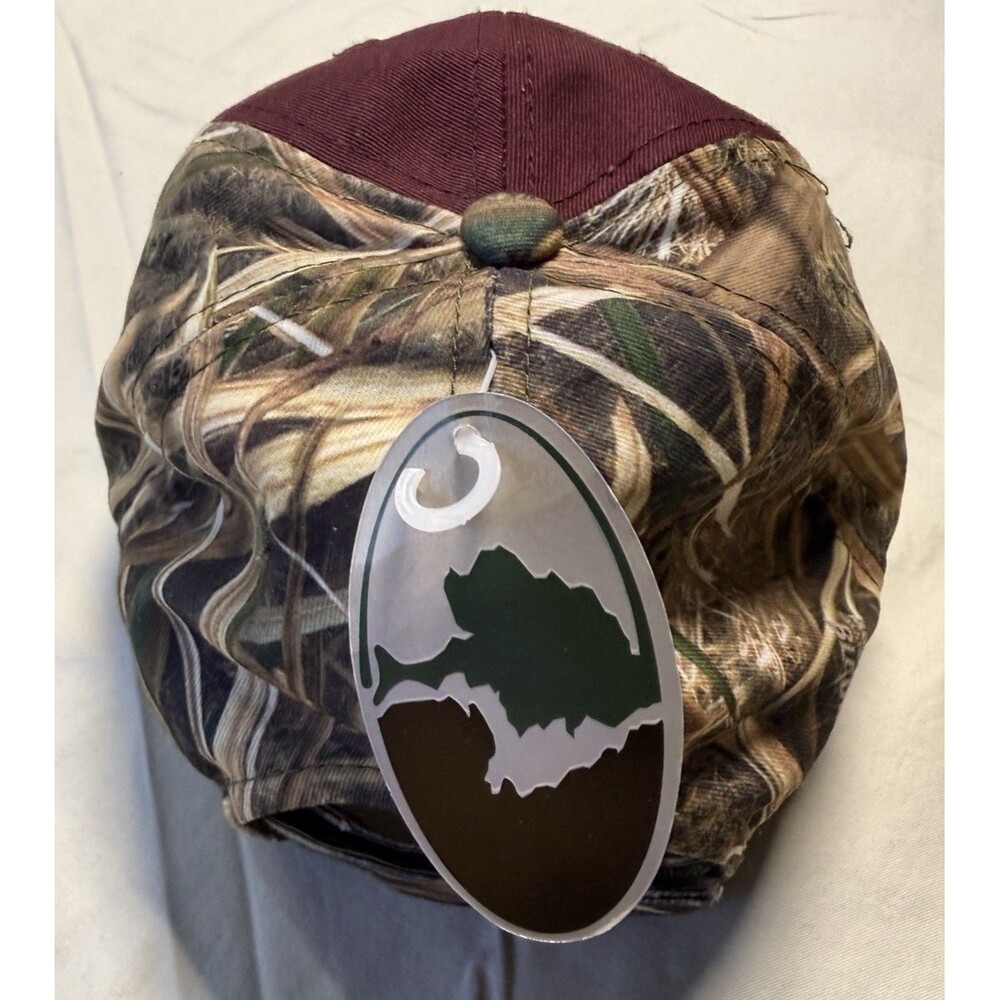 Texas A&M Hat Aggies Mossy Oak Camo Cap Adjustable TAMU Aggies ATM camouflage - Picture 3 of 8